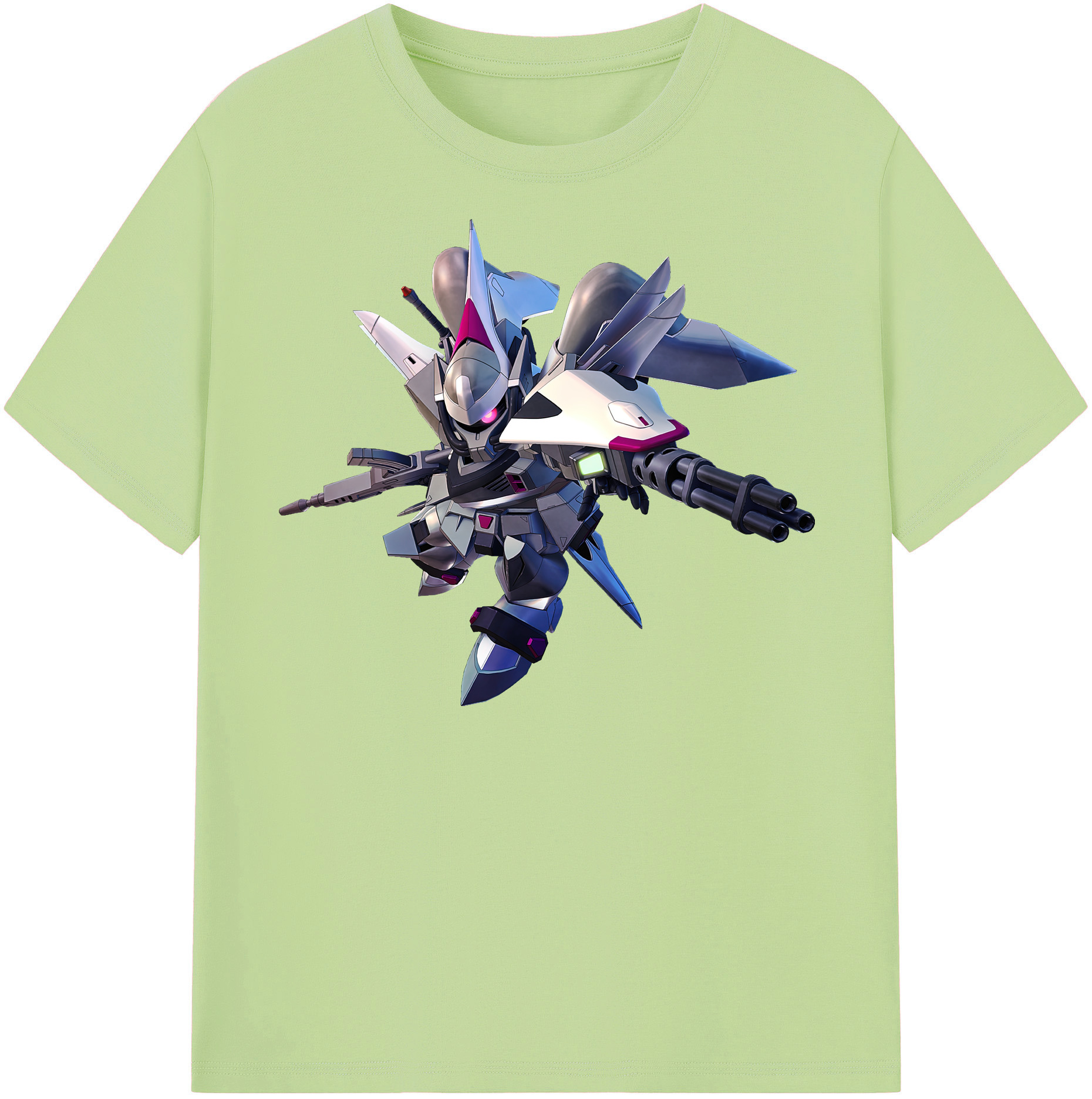 （画像用） 機動戦士ガンダム Mobile Suit Gundam 綿100％半袖Tシャツ（フロントプリント）